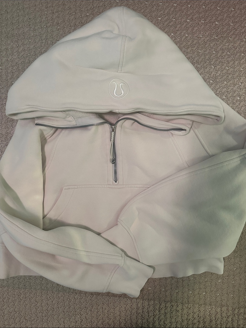Lululemon scuba oversized half zip hoodie